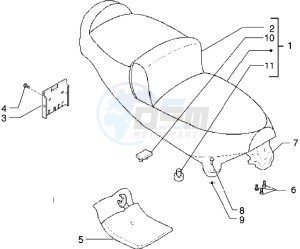 X9 500 drawing Saddle - Tool kit