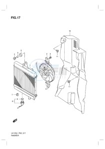 UH125 BURGMAN EU drawing RADIATOR