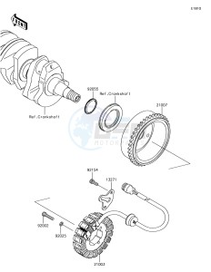 JET SKI ULTRA LX JT1500KHF EU drawing Generator