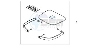 CBF600S drawing PANEL SET*PB341P*