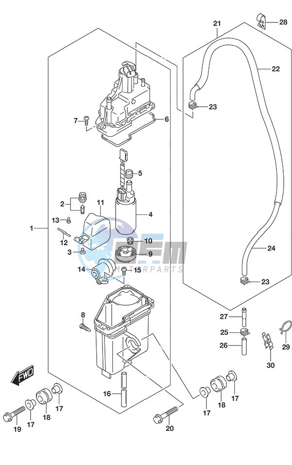 Fuel Vapor Separator