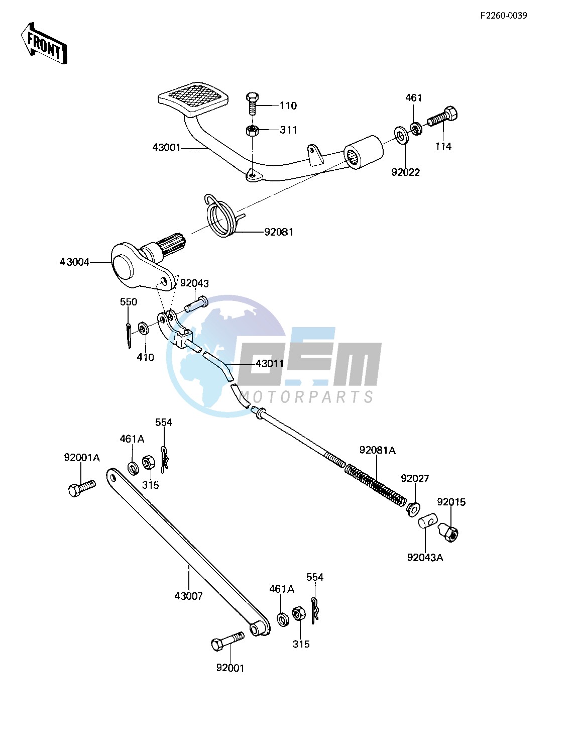 BRAKE PEDAL_TORQUE LINK