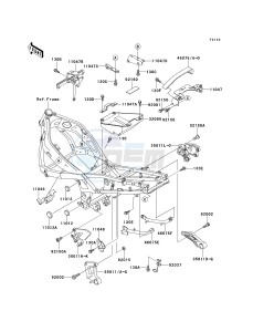 ZX 600 E [NINJA ZX-6] (E7-E9) [NINJA ZX-6] drawing BATTERY CASE