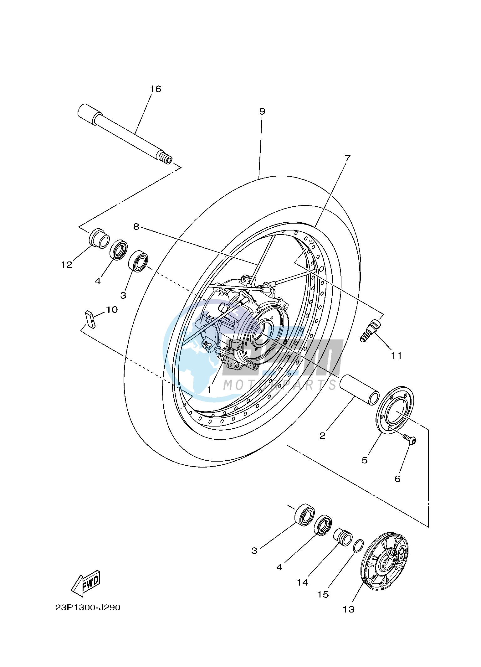 FRONT WHEEL