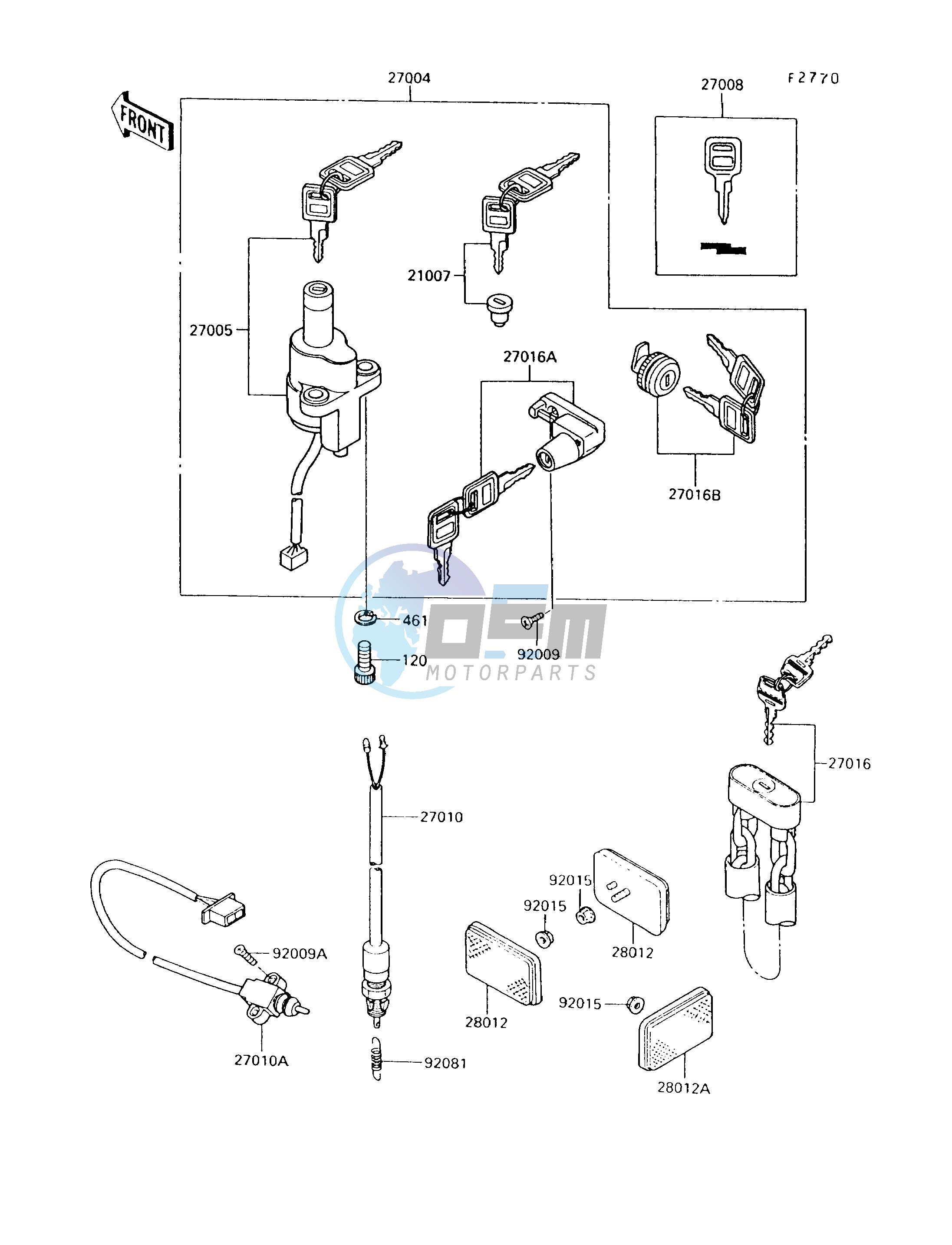 IGNITION SWITCH_LOCKS_REFLECTORS