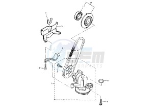 XJ S DIVERSION 900 drawing OIL PUMP