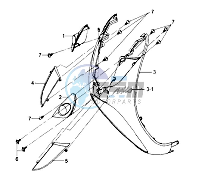 FR PLATE / INDICATORS