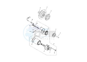 XVS A DRAG STAR CLASSIC 650 drawing STARTER