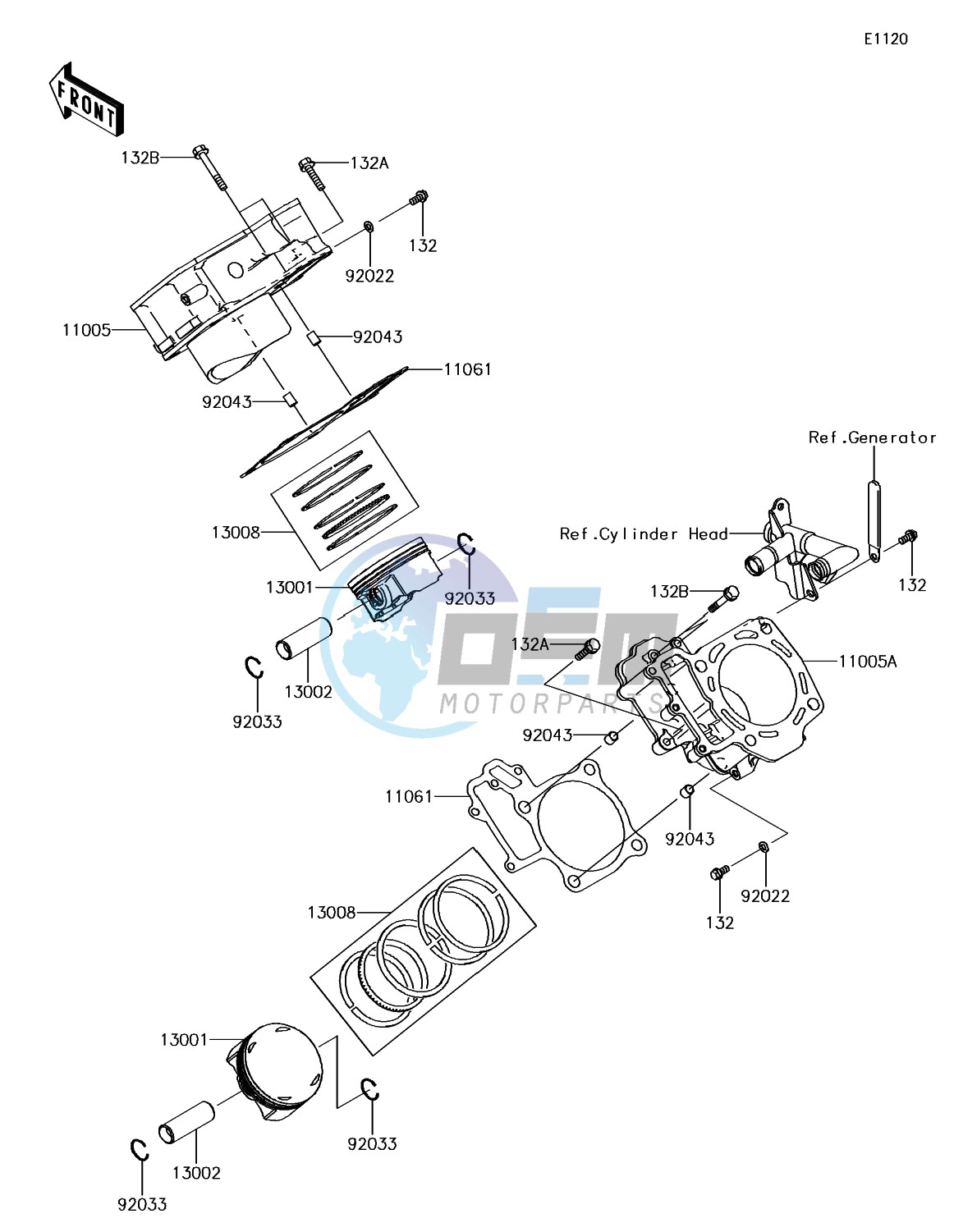 Cylinder/Piston(s)