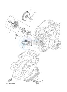 YB125 (2CS5) drawing OIL PUMP