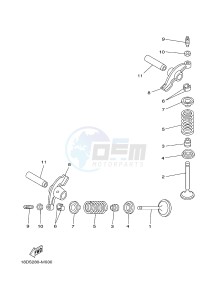 TT-R125 TT-R125LW (2CP4) drawing VALVE