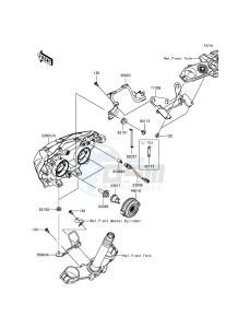 Z800 ZR800CGFA UF (UK FA) XX (EU ME A(FRICA) drawing Headlight(s)