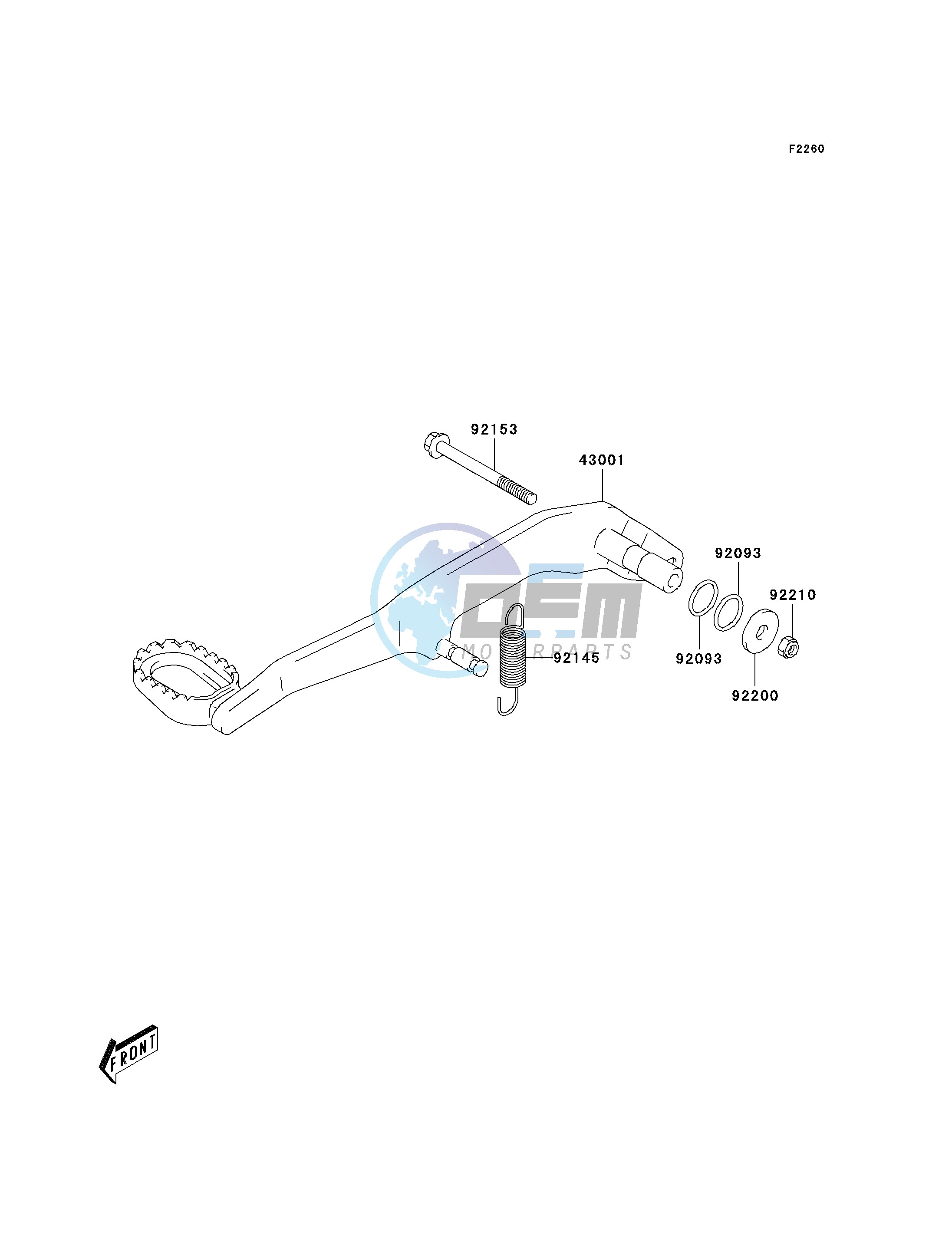 BRAKE PEDAL