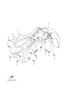 XP500A T-MAX 530 (59CT) drawing FENDER