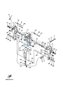 F25AET-NV drawing MOUNT-2