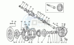 V 65 650 Polizia - PA NuovoTipo Polizia/PA NuovoTipo drawing Bevel gear