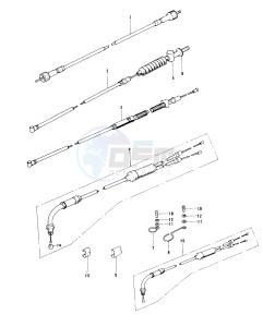 MC1 (A-B) 90 drawing CABLES -- 73-75 MC1_MC1-A_MC1-B- -