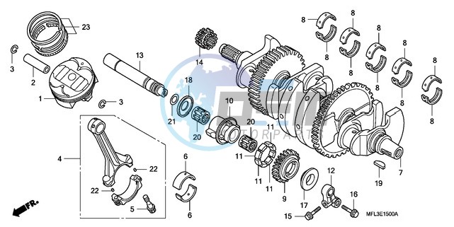 CRANKSHAFT/PISTON