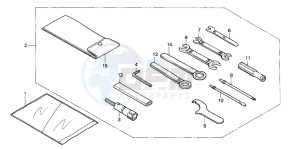 VF750C2 drawing TOOLS