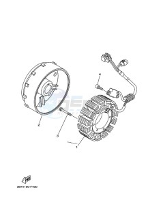 YFM700FWAD GRIZZLY 700 EPS (BDEF) drawing GENERATOR