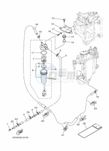 FL250HETX drawing FUEL-SUPPLY-1