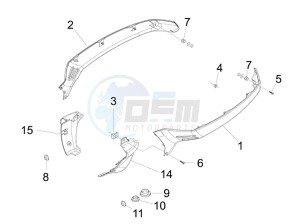 LX 150 4T ie Touring drawing Side cover - Spoiler