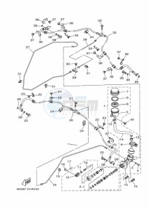 YXZ1000E YXZ1000R (B5JD) drawing MASTER CYLINDER