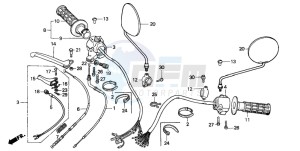 CT110 drawing SWITCH/CABLE (2)