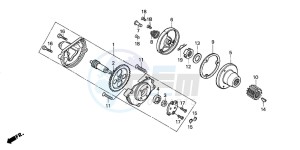 CG125 drawing OIL PUMP (2)