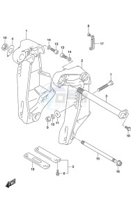 DF 115A drawing Clamp Bracket (Type: AS)