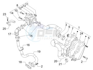 Oregon 250 drawing Secondairy air box