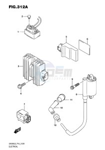 UH200 BURGMAN EU drawing ELECTRICAL