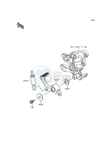 ZZR1400 ABS ZX1400JHF GB XX (EU ME A(FRICA) drawing Brake Pedal