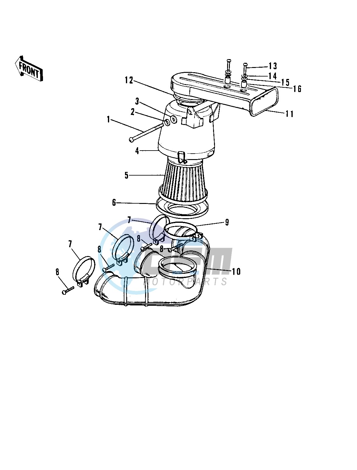 AIR CLEANER -- H1-B- -