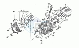 Strada 1000 drawing Cylinder head