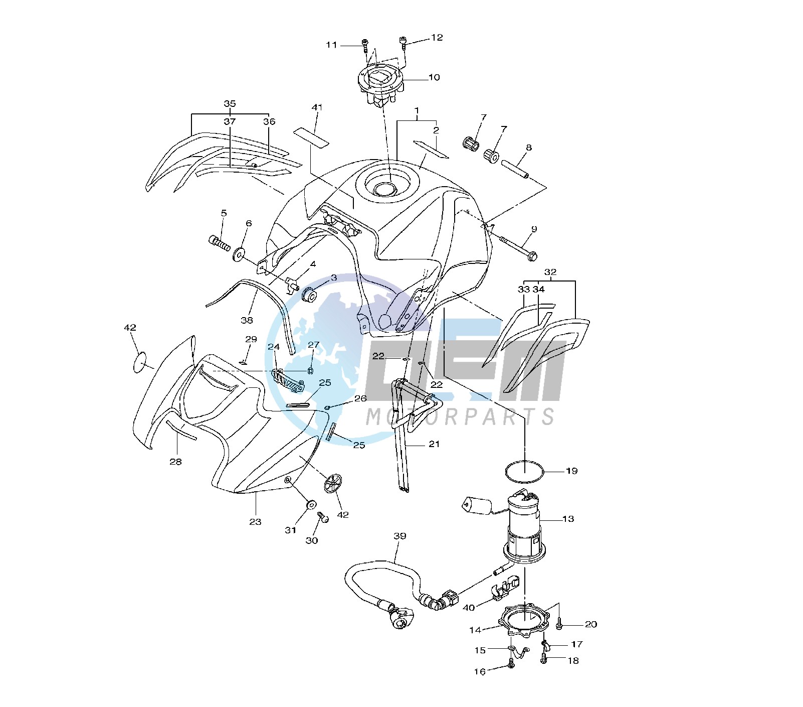 FUEL TANK 59P1