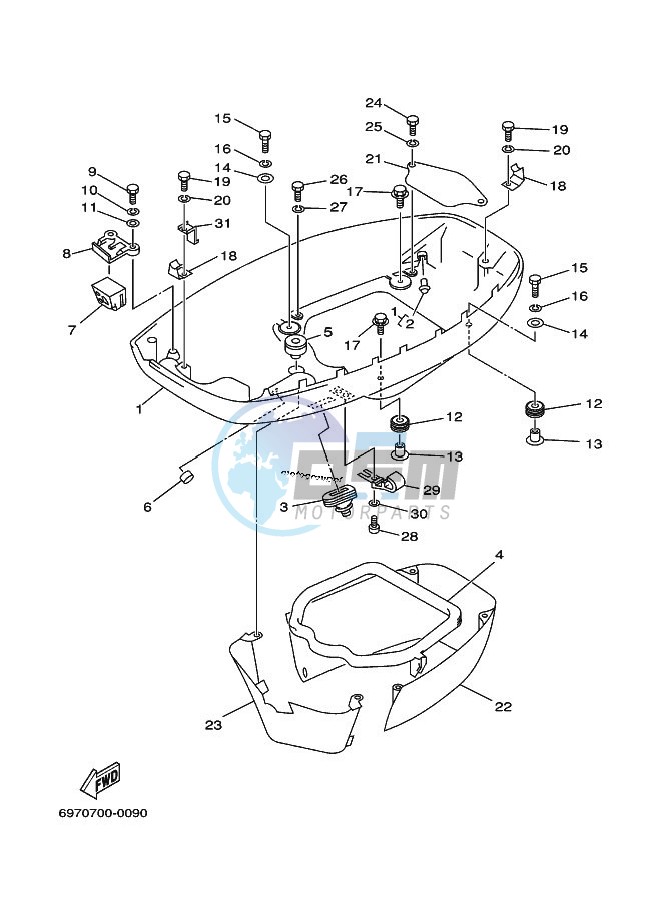 BOTTOM-COWLING