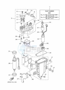 FL250AETX drawing FUEL-PUMP-1