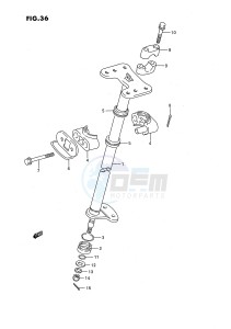 LT-F160 (P28) drawing STEERING SHAFT