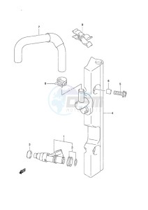 DF 60A drawing Fuel Injector