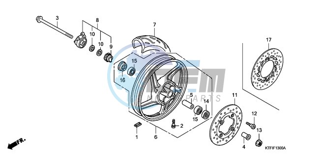 FRONT WHEEL