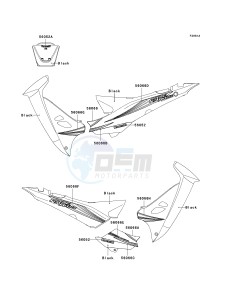 AN 112 D (D6F-D7F) D6F drawing DECALS-- BLACK- --- D6F- -