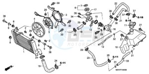 NT700VA UK - (E / MKH) drawing RADIATOR