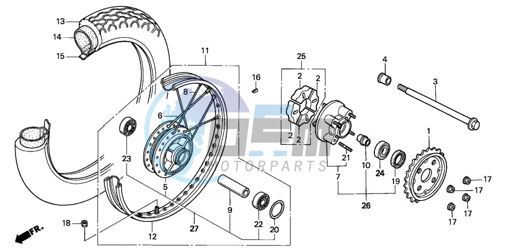 REAR WHEEL