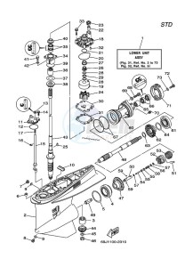 F200A drawing PROPELLER-HOUSING-AND-TRANSMISSION-1