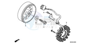 CBF600N9 Europe Direct - (ED) drawing GENERATOR