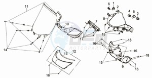 CITYCOM 125 drawing WINDSCREEN - DASHBOARD