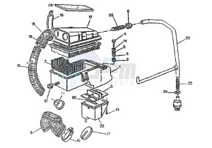 ELEFANT 750 drawing AIR INDUCTION-OIL VENT