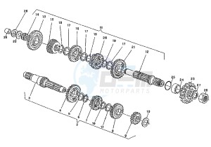 RIVER 500 drawing GEAR BOX