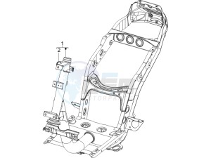 Fly 50 4t (USA) drawing Frame bodywork